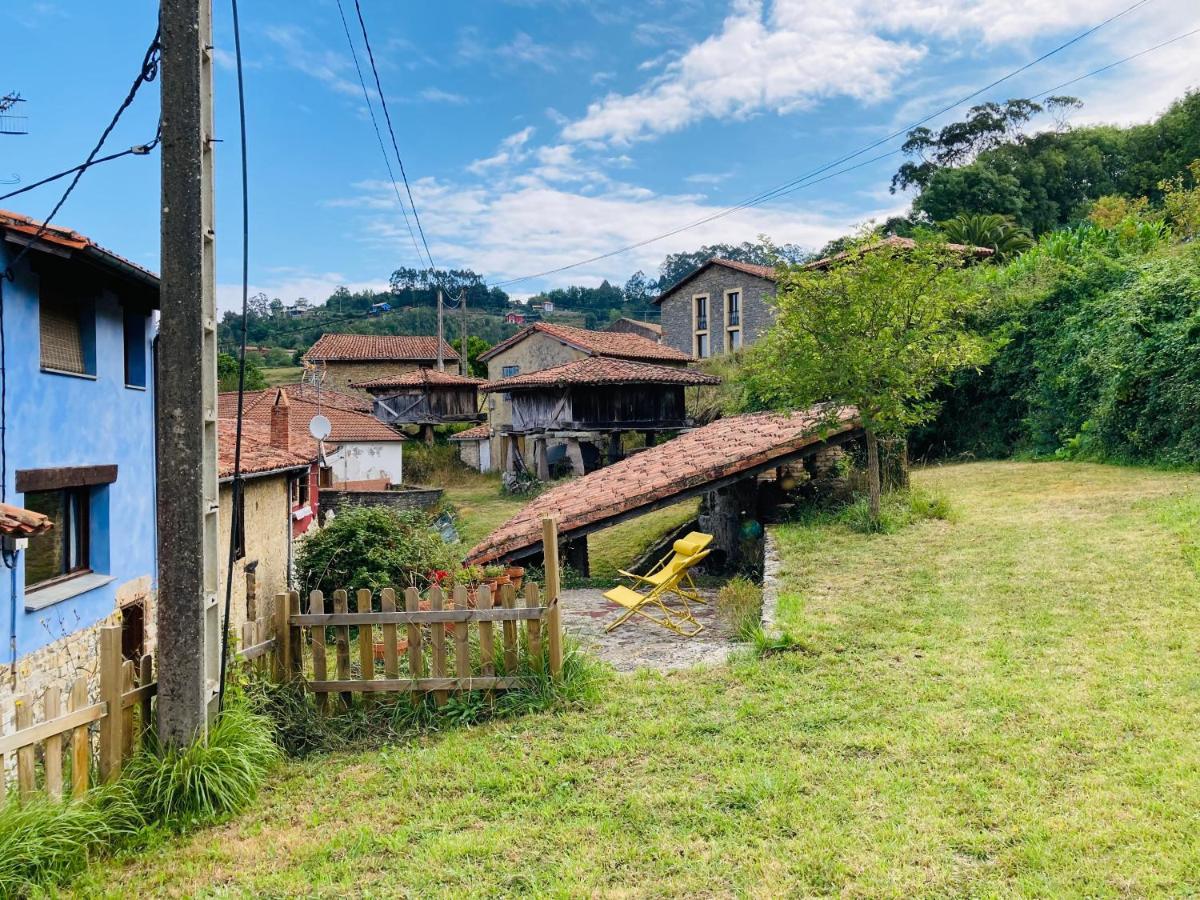 Casa Azul Rodiles Villa Selorio Luaran gambar